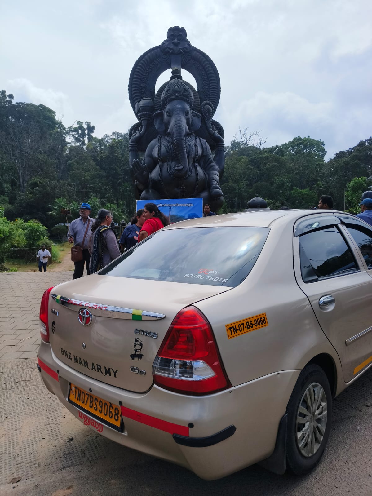 Munnar Hills Ganesha Statue